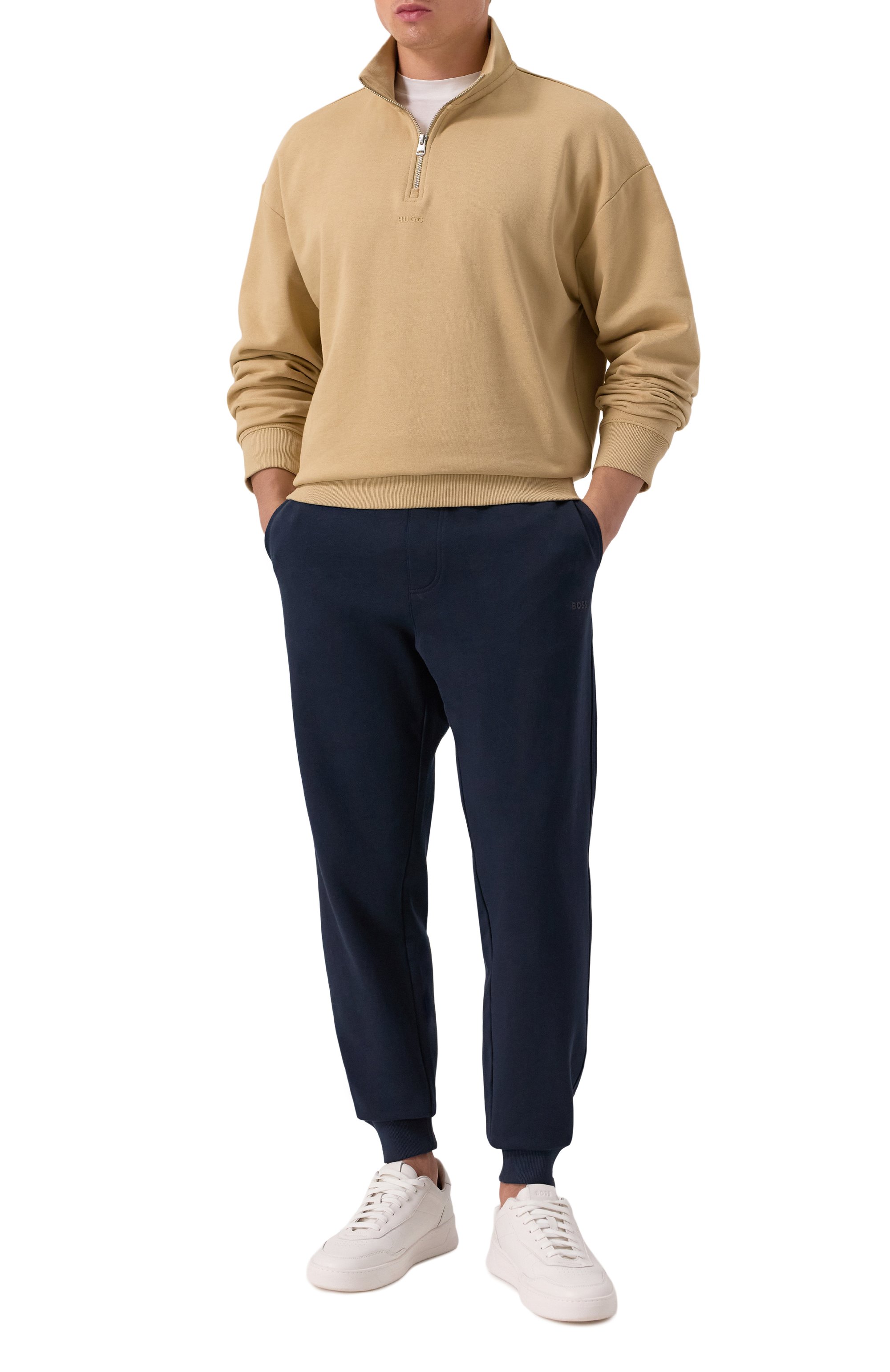 Хлопковые джоггеры BOSS ORANGE, арт. 50533392, фото 2