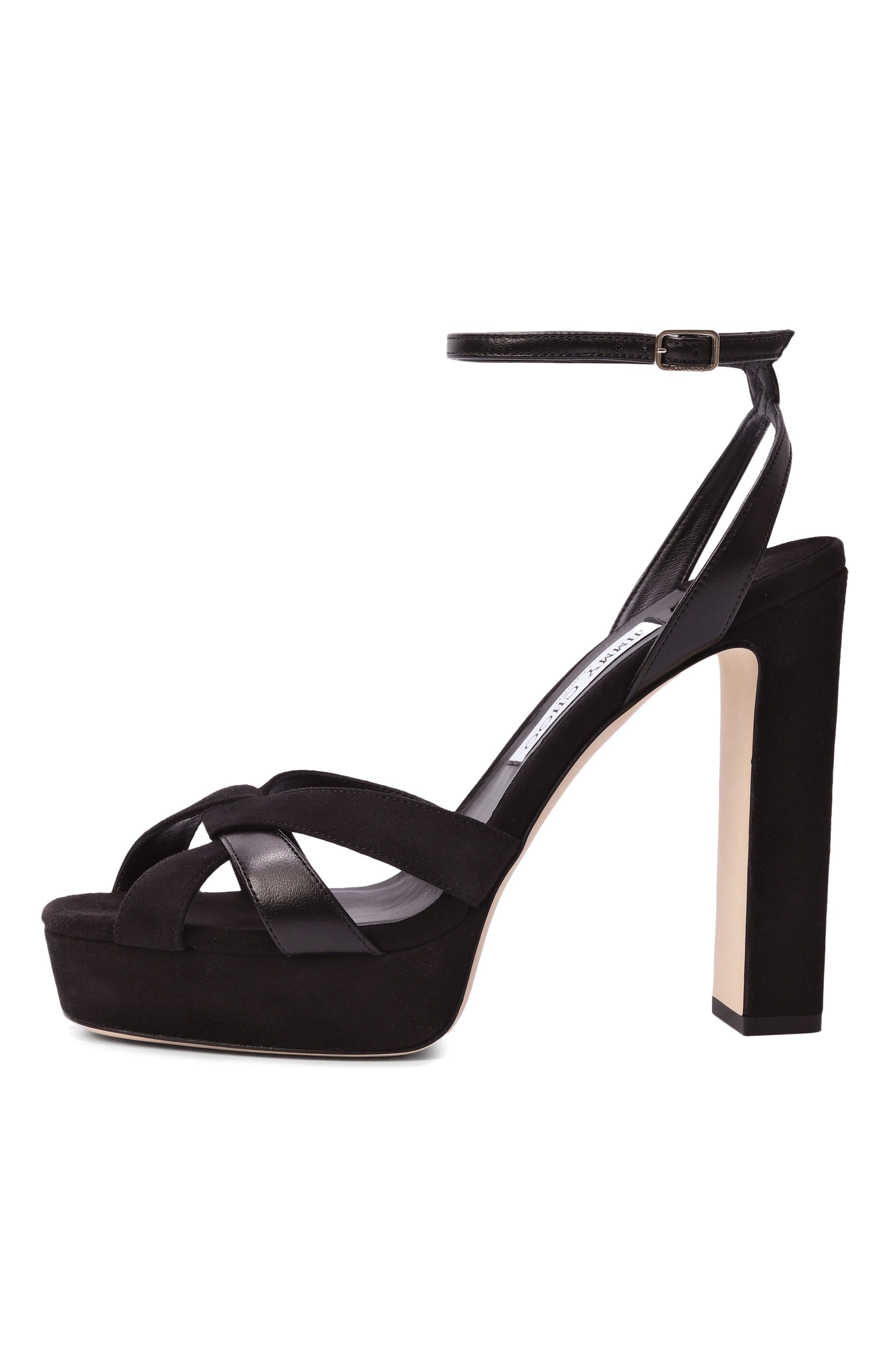 Замшевые босоножки kove 120 JIMMY CHOO, арт. K0VE120DZY, фото 4