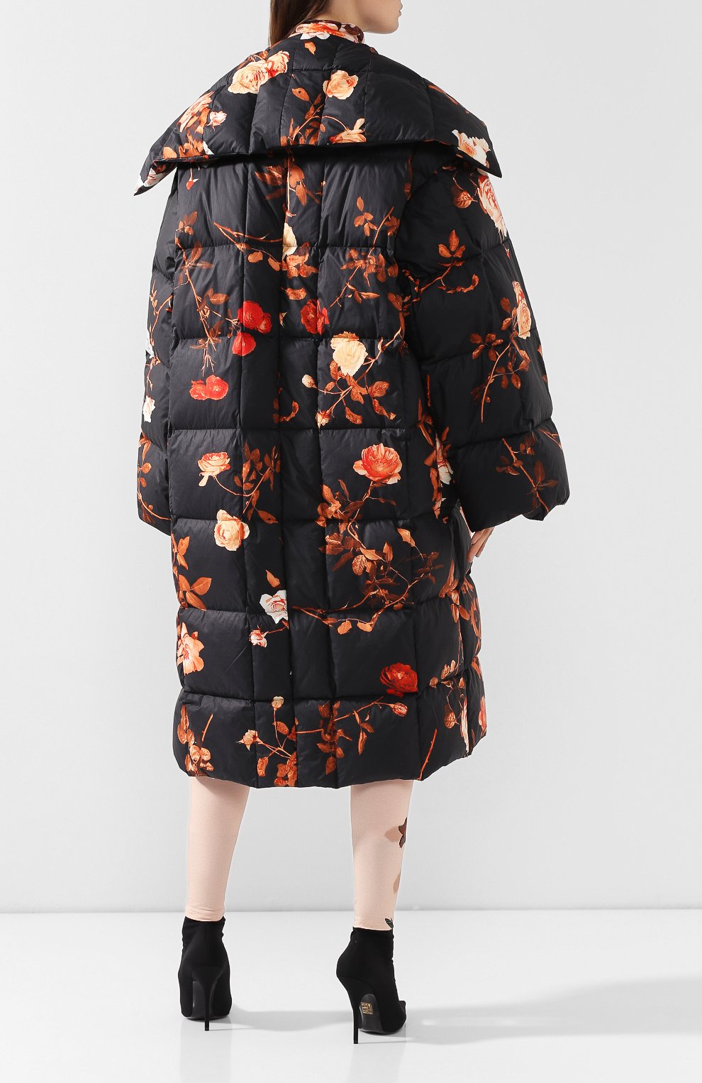 Пуховик с принтом DRIES VAN NOTEN, арт. 192-10245-8007, фото 4