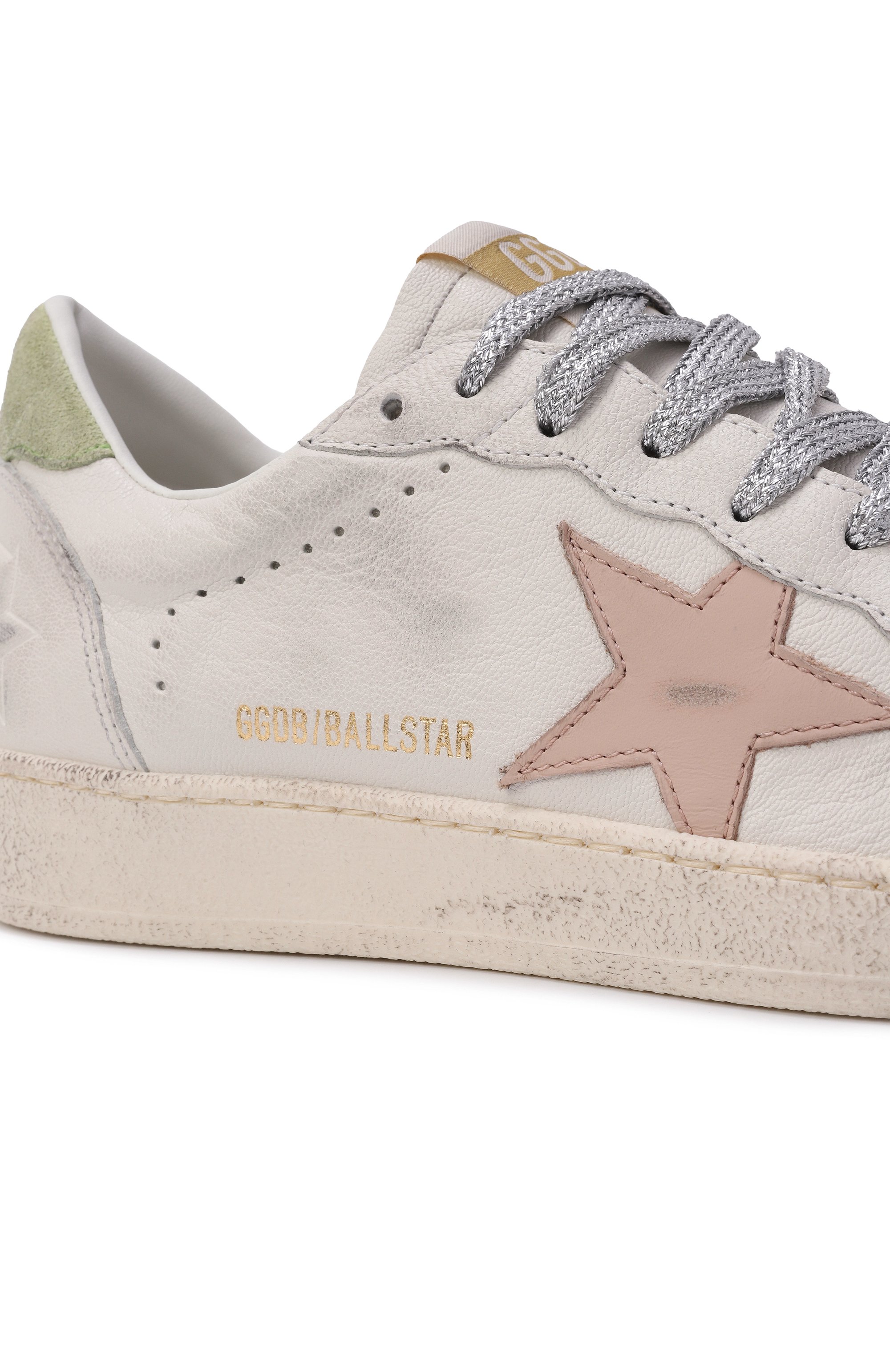 Кожаные кеды ball star GOLDEN GOOSE DELUXE BRAND, арт. GWF00117.F006819, фото 7
