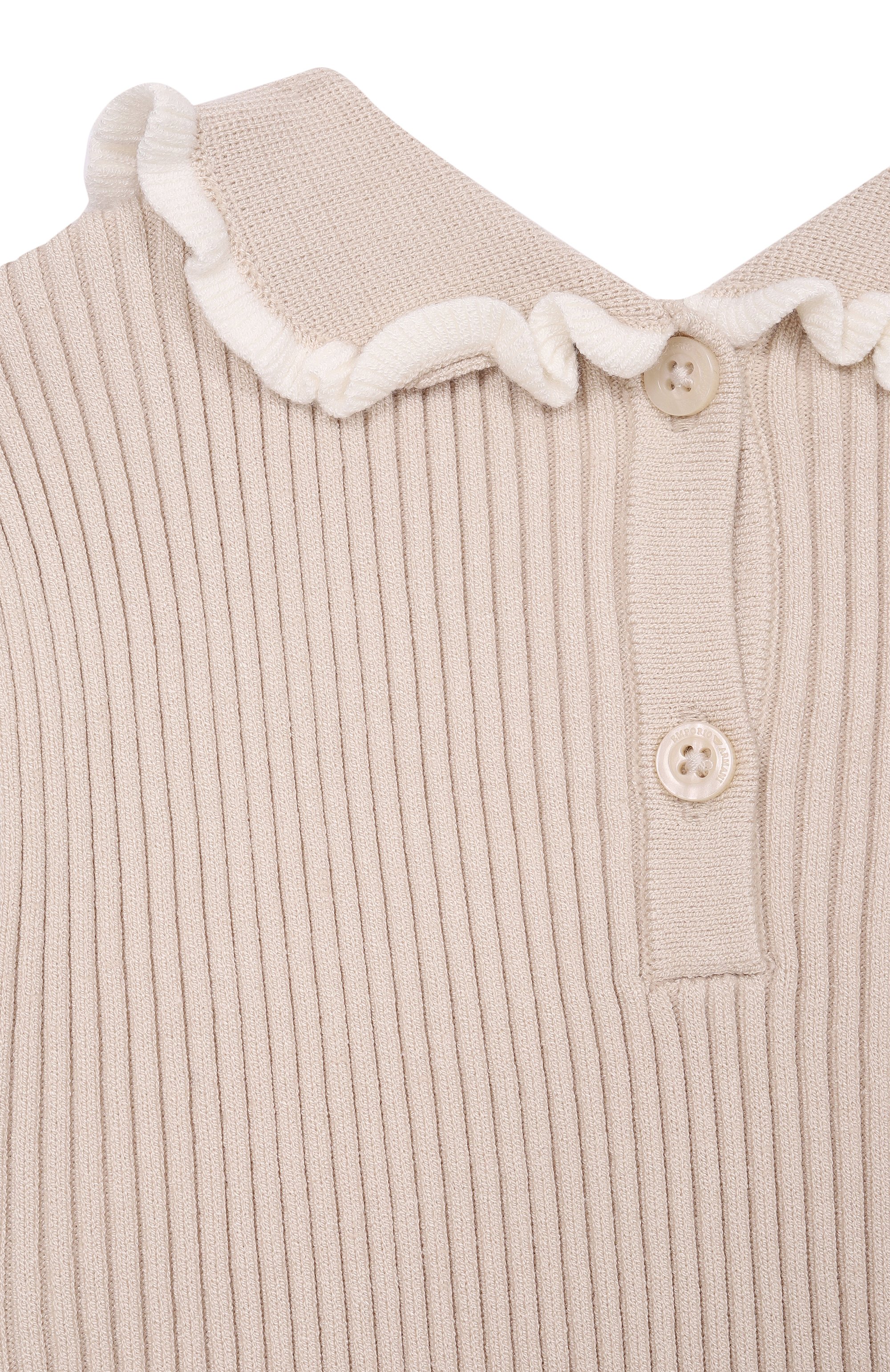 Платье EMPORIO ARMANI светло-бежевого цвета по цене 16650 руб., арт. EG000769/AF22788, фото 3 Платье EMPORIO ARMANI, арт. EG000769/AF22788, фото 3