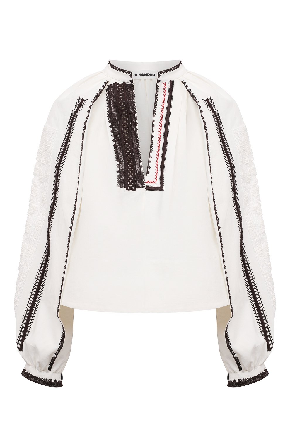  Льняная блузка JIL SANDER, арт. JSPS561380-WS320700A, фото 1