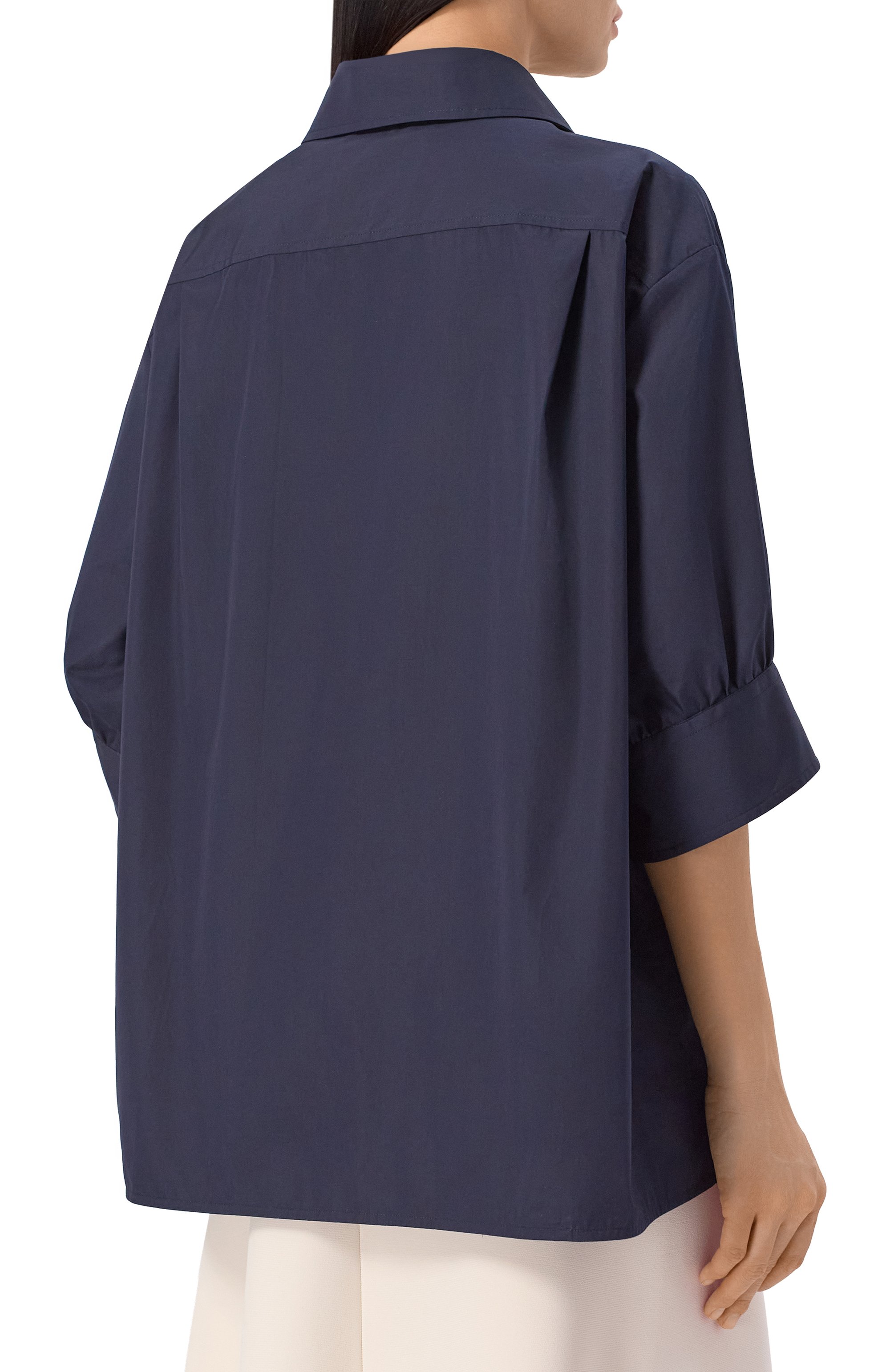 Хлопковая рубашка JIL SANDER, арт. J02DL0241/J45001, фото 4