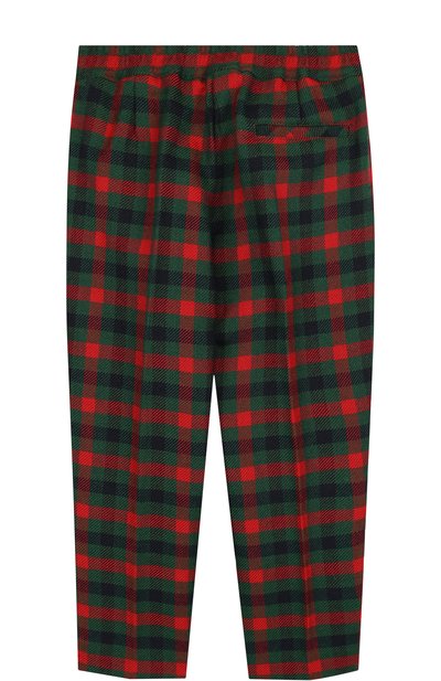Шерстяные брюки в клетку GUCCI, арт. 516383/XBE37, фото 2