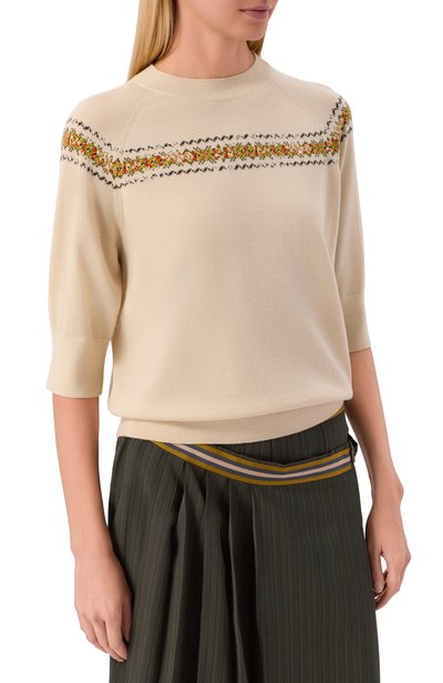 Шерстяной пуловер DRIES VAN NOTEN, арт. 011205/4700, фото 3