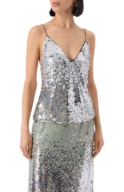 Топ с отделкой пайетками MVST, арт. T011/4840, фото 3