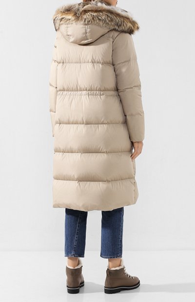 Пуховик с меховой отделкой капюшона LEMPELIUS, арт. 3000/242RC, фото 4