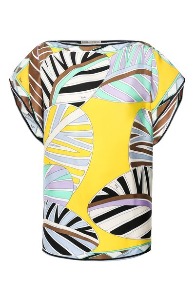 Женский шелковый топ EMILIO PUCCI, арт. 0HWM70/0H826