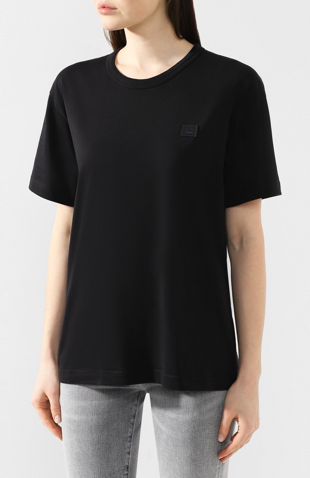 Хлопковая футболка ACNE STUDIOS, арт. 25E173/W, фото 3
