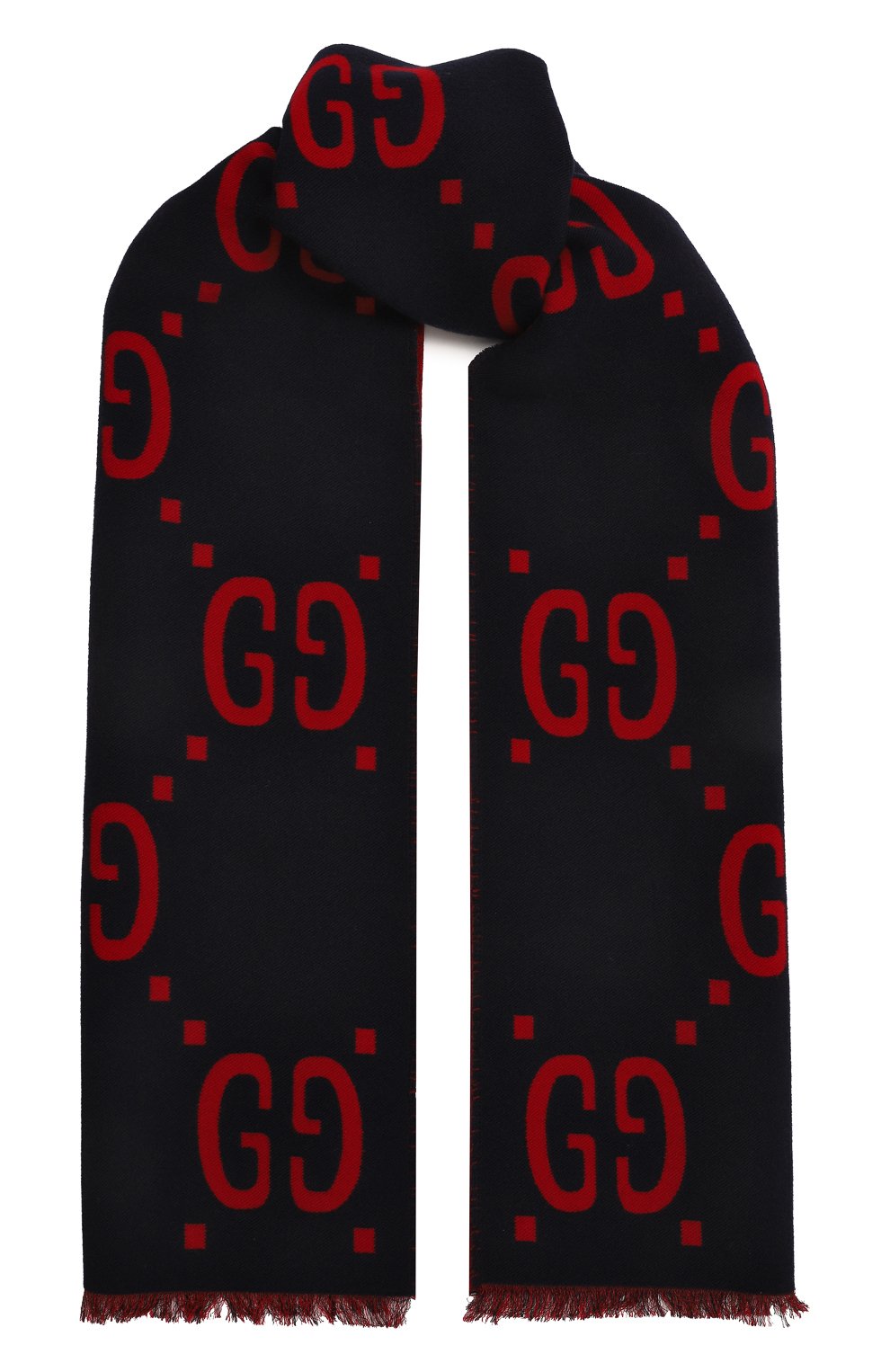 Шерстяной шарф GUCCI, арт. 495592/4G350, фото 1