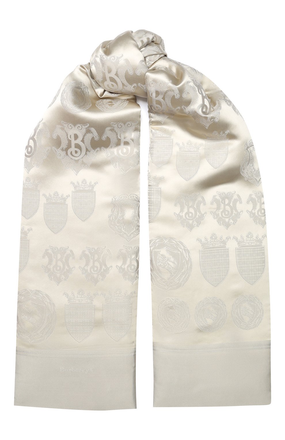 Шелковый шарф BURBERRY, арт. 8006911, фото 1