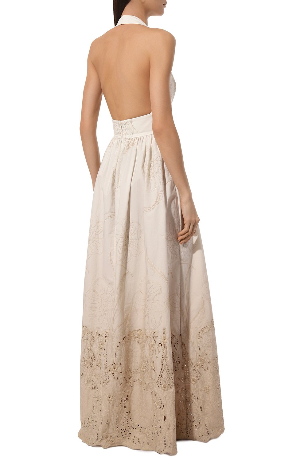 Хлопковое платье ELIE SAAB, арт. D0015, фото 4