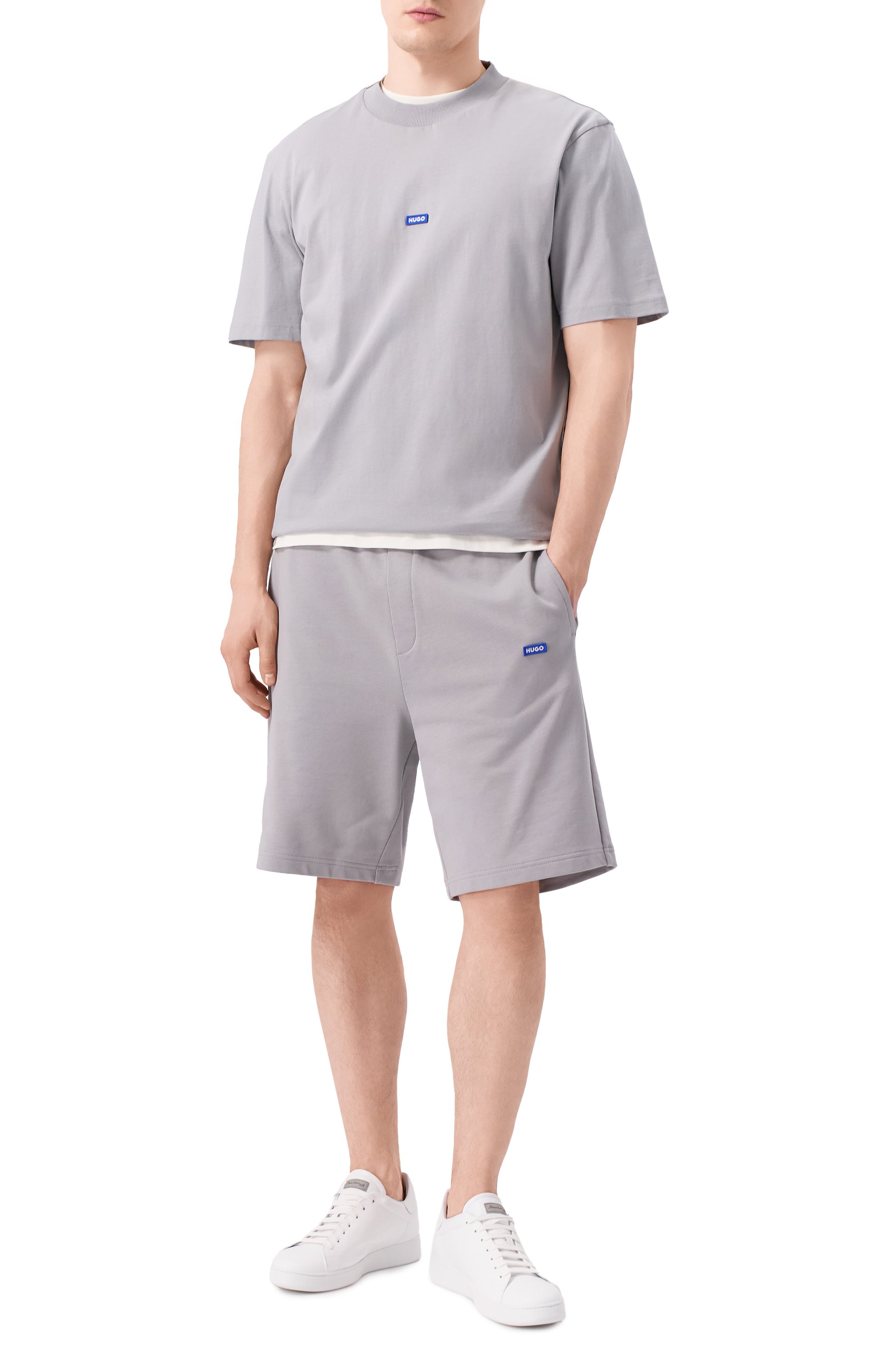 Хлопковая футболка HUGO BLUE, арт. 50509991, фото 2