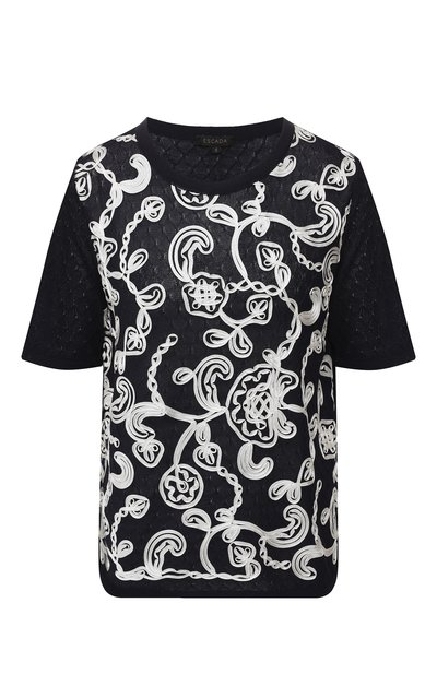 Женский топ из смеси вискозы и хлопка ESCADA, арт. 5029109