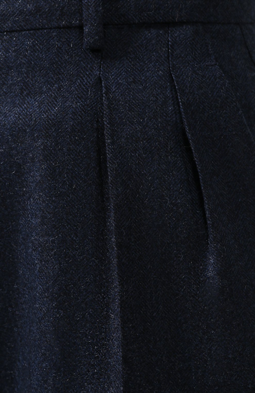 Кашемировые брюки KITON темно-синего цвета по цене 166000 руб., арт. D48110K04S33, фото 5 Кашемировые брюки KITON, арт. D48110K04S33, фото 5