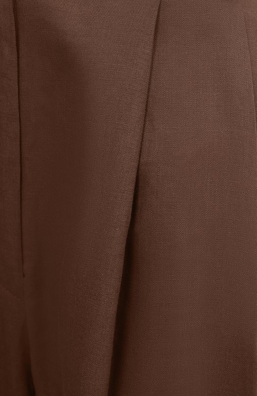 Льняные брюки Albus Lumen AL.RT25.004.DSWLPANTS Коричневый  AL.RT25.004.DSWLPANTS Фото 6