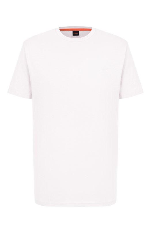 Хлопковая футболка BOSS Orange 50508243 Белый 50508243