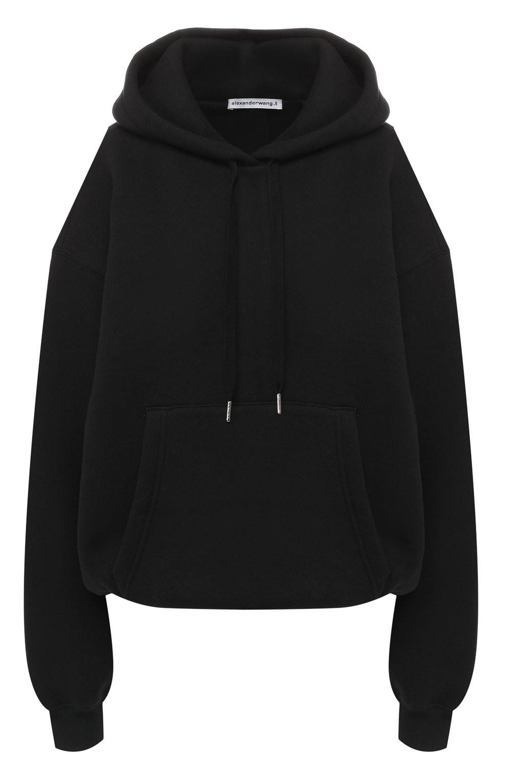 Хлопковый пуловер ALEXANDERWANG.T черного цвета по цене 28200 руб., арт. 4C492001D2, фото 1 Хлопковый пуловер ALEXANDERWANG.T, арт. 4C492001D2, фото 1