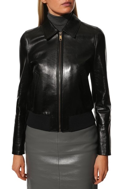 Кожаная куртка PRADA, арт. 58A099-2D03-F0002, фото 3