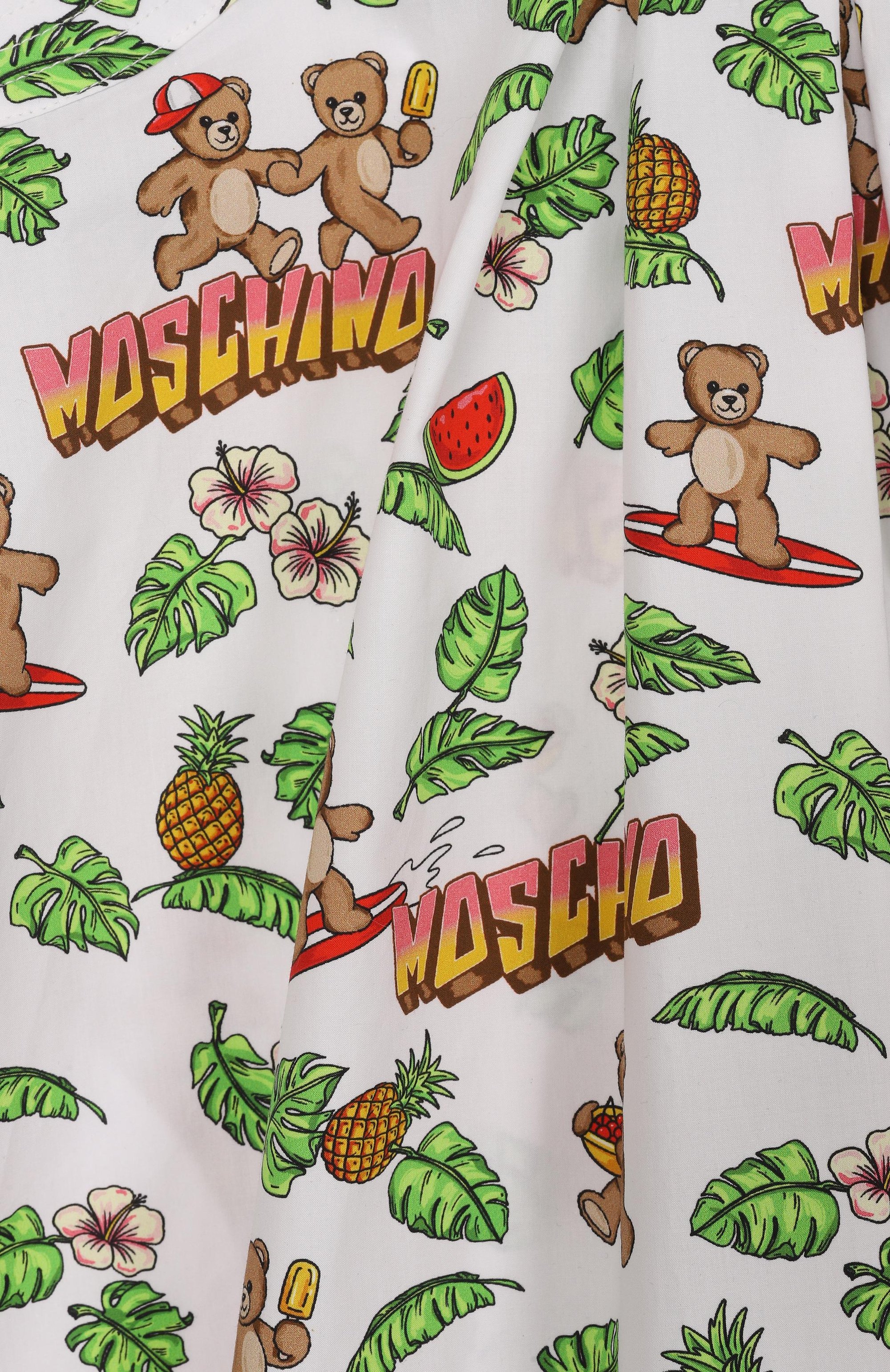 Хлопковое платье MOSCHINO, арт. HDV0HF/LLB65, фото 3