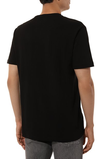 Хлопковая футболка EA7, арт. 6DPT62/PJVQZ/XL, фото 4