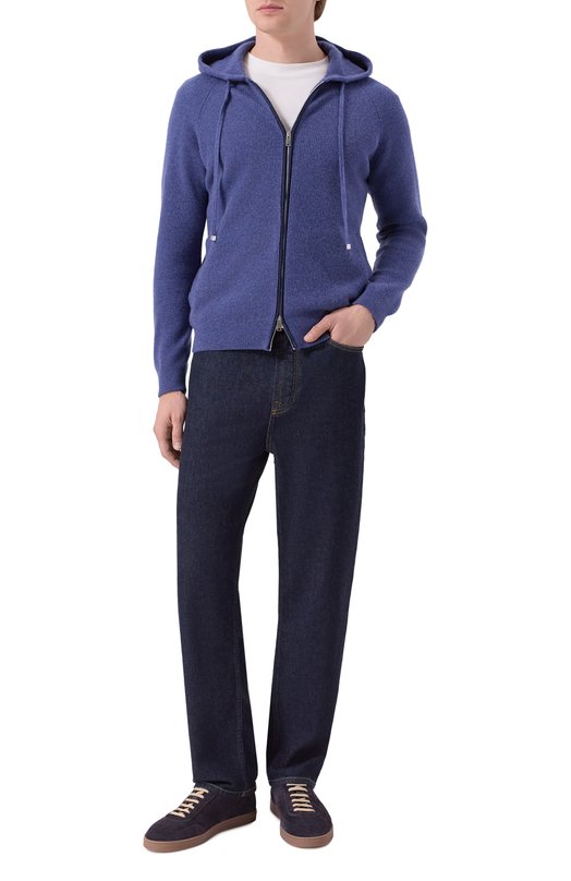 Кашемировый кардиган MVST M25.1PM.K010 Синий  M25.1PM.K010 Фото 2