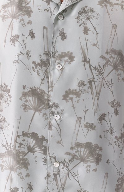 Шелковая рубашка CORNELIANI светло-голубого цвета по цене 59950 руб., арт. 25IH16-2511923, фото 5 Шелковая рубашка CORNELIANI, арт. 25IH16-2511923, фото 5