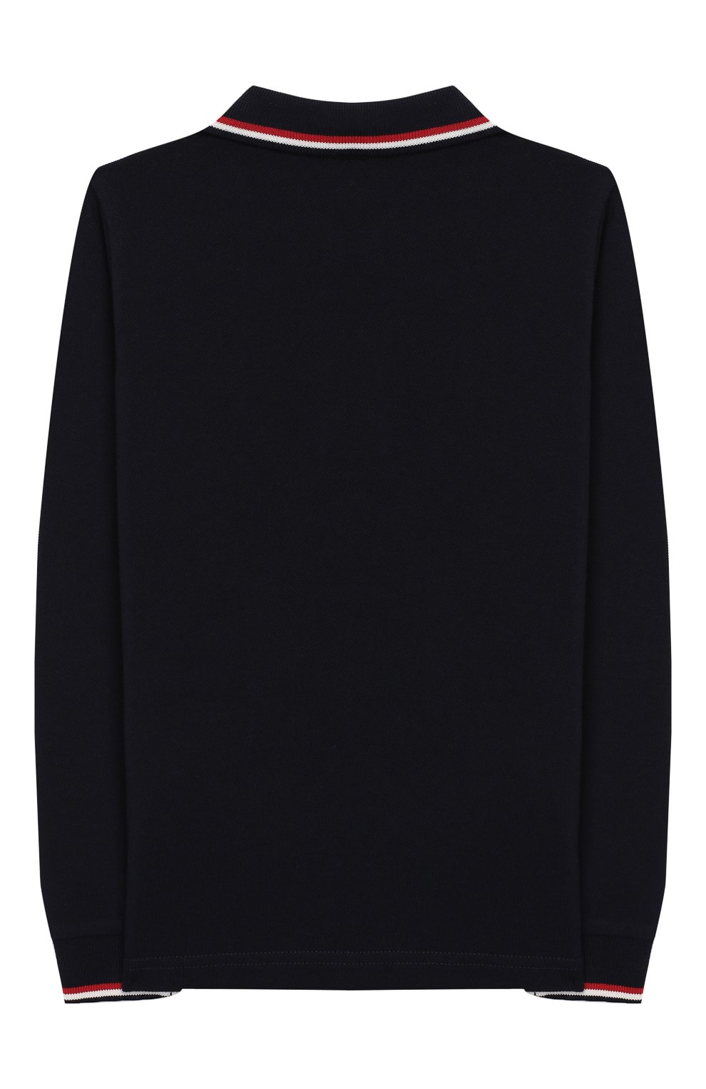 Хлопковое поло с длинными рукавами MONCLER ENFANT, арт. D2-954-83055-05-84632/12-14A, фото 2