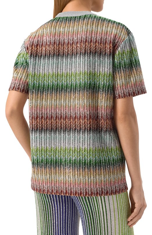 Футболка Missoni DS25SL04/BC0051 Разноцветный  DS25SL04/BC0051 Фото 4