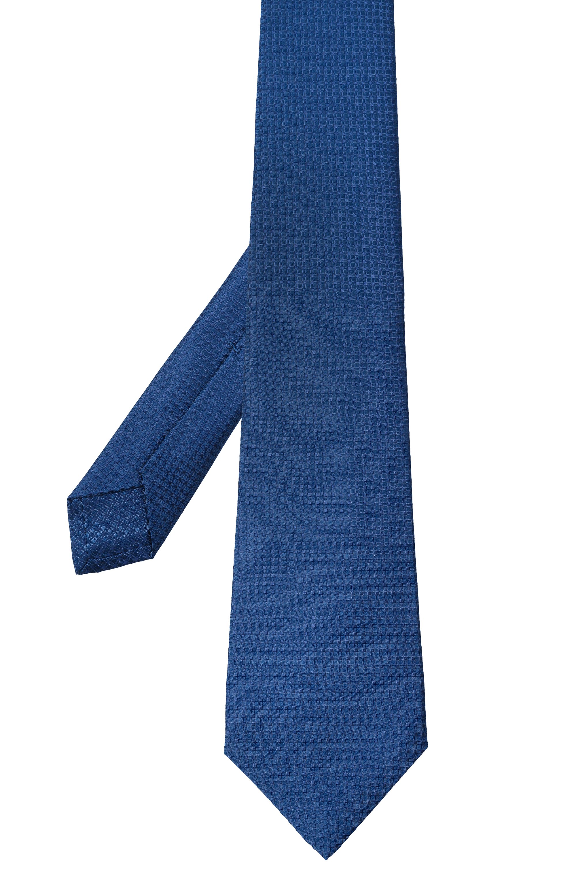 Шелковый галстук KITON синего цвета по цене 36050 руб., арт. UCRVKLC04L3901, фото 3 Шелковый галстук KITON, арт. UCRVKLC04L3901, фото 3