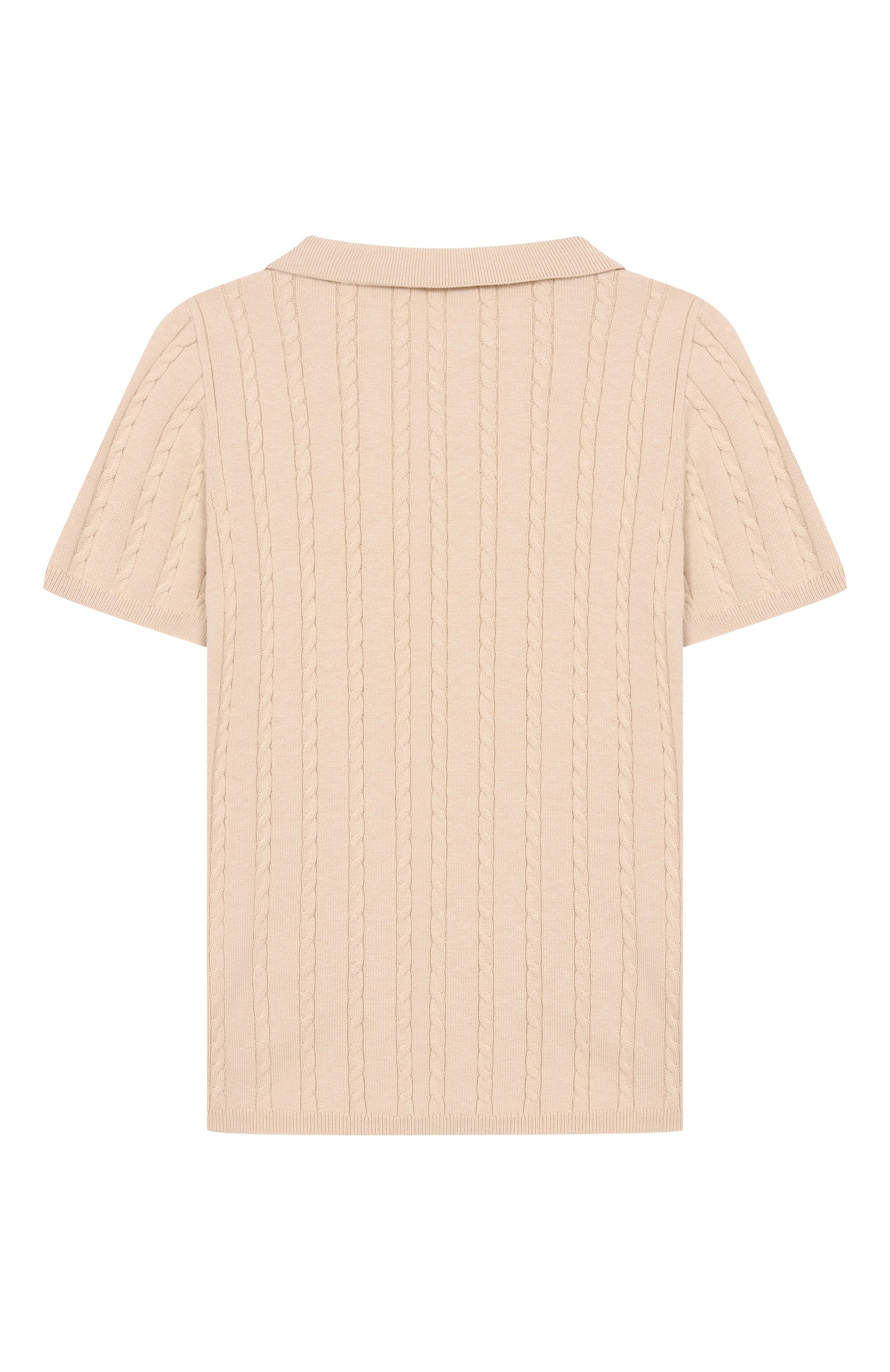 Поло из хлопка и кашемира BONPOINT, арт. S06BJUK00004/10A-12A, фото 2