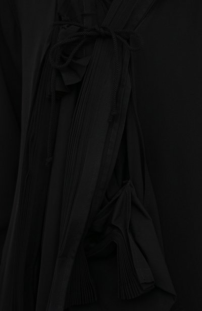 Шелковое пальто YOHJI YAMAMOTO, арт. FR-D04-800, фото 5