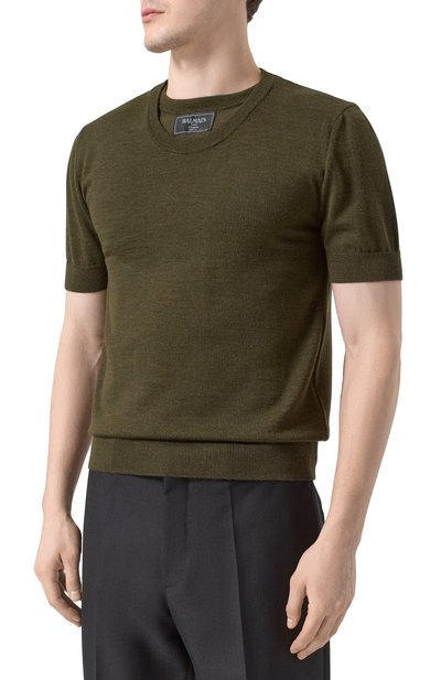 Шерстяной джемпер BALMAIN, арт. EH1AL027/KH92, фото 3