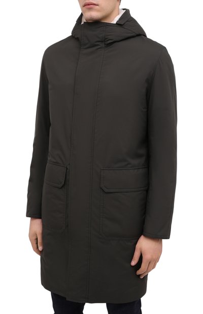 Парка с меховой подкладкой ANDREA CAMPAGNA, арт. 94502H90FA120, фото 4