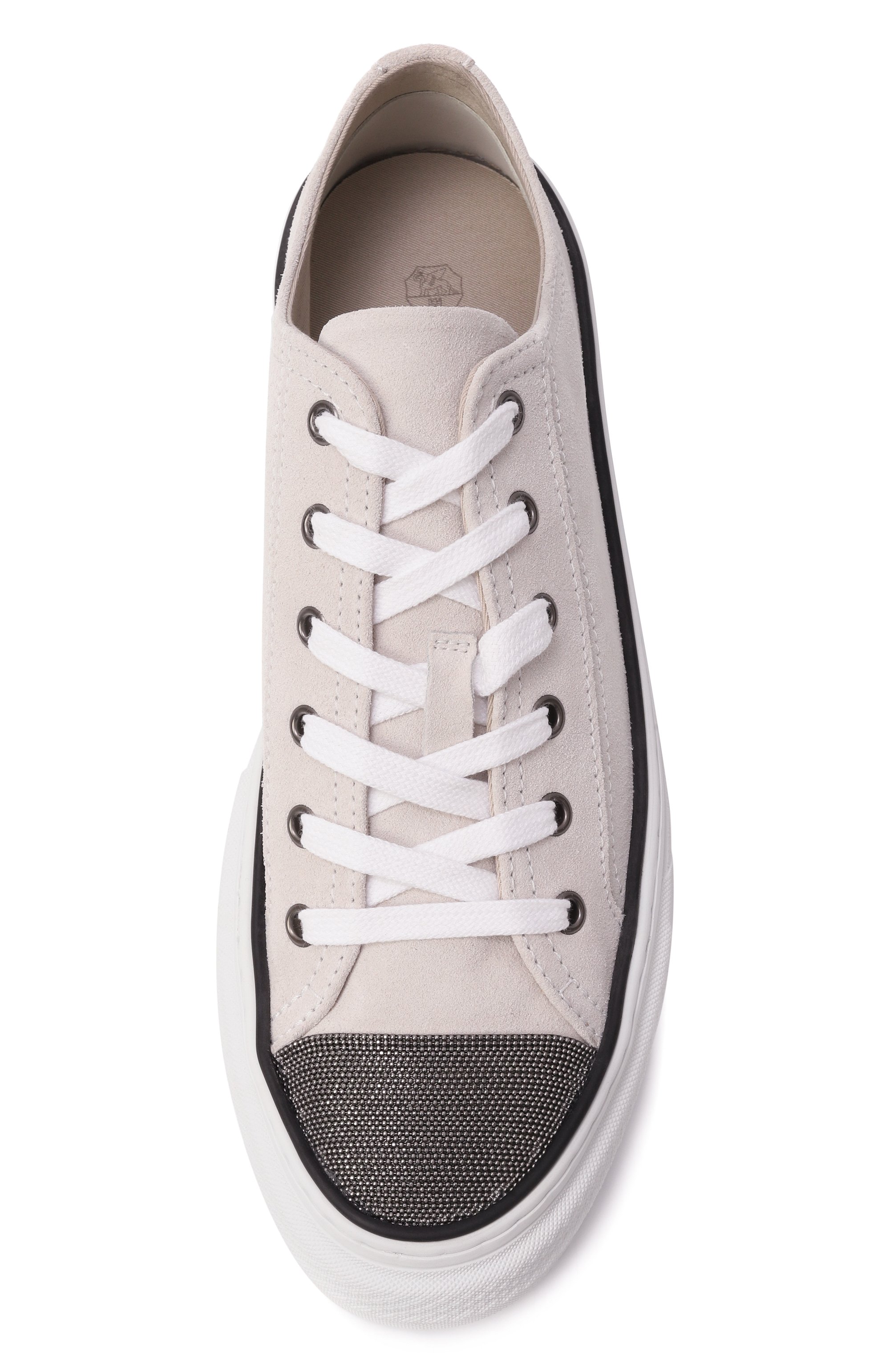 Замшевые кеды BRUNELLO CUCINELLI, арт. MZSFG2645, фото 6