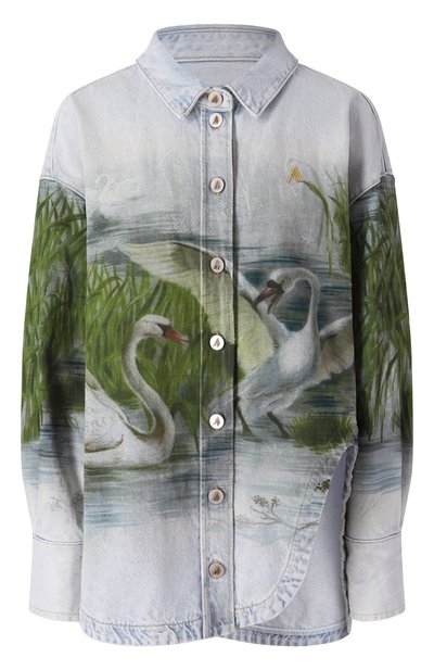 Женская джинсовая рубашка THE ATTICO, арт. 250WCB00068/DDD085PR