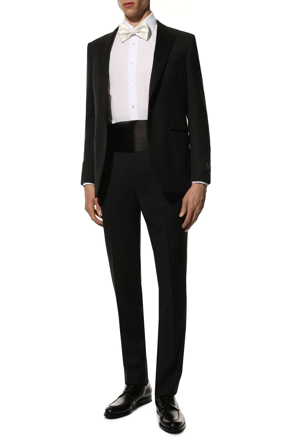 Шелковый камербанд TOM FORD черного цвета по цене 46100 руб., арт. TFG95/5TF, фото 2 Шелковый камербанд TOM FORD, арт. TFG95/5TF, фото 2