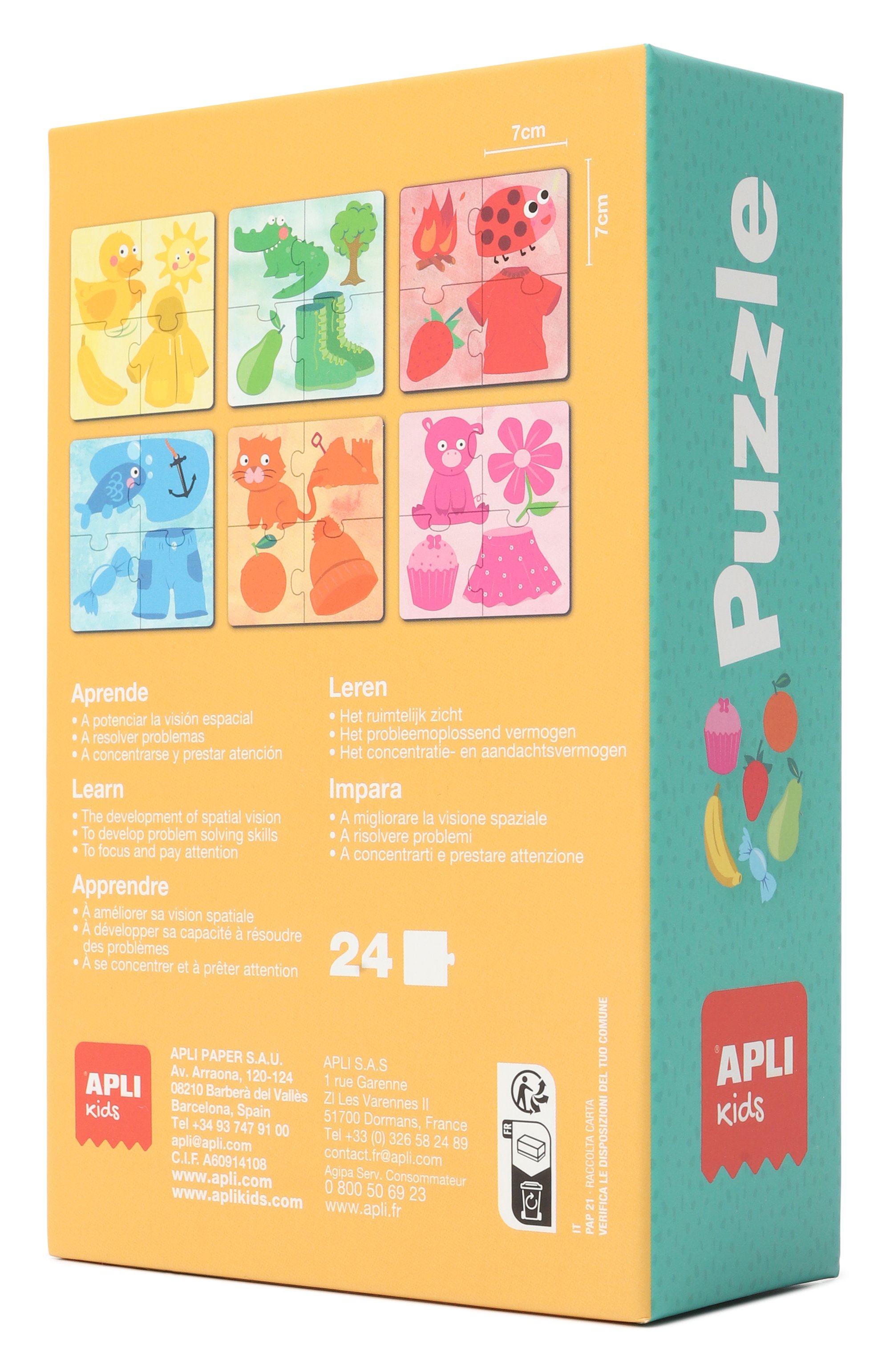 Пазл цвета APLI KIDS, арт. 13863, фото 2