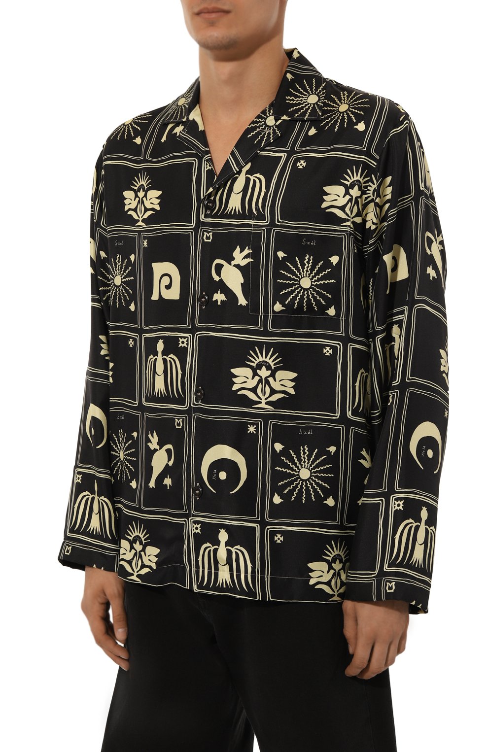 Шелковая рубашка NANUSHKA, арт. NM24PFSH01499, фото 3