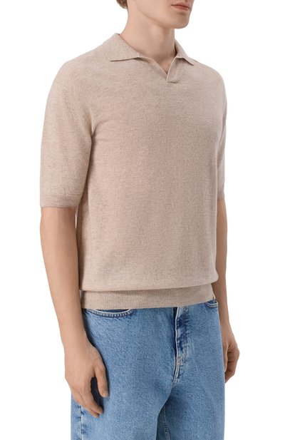 Поло из кашемира и льна PAUL&SHARK, арт. 26411638, фото 3