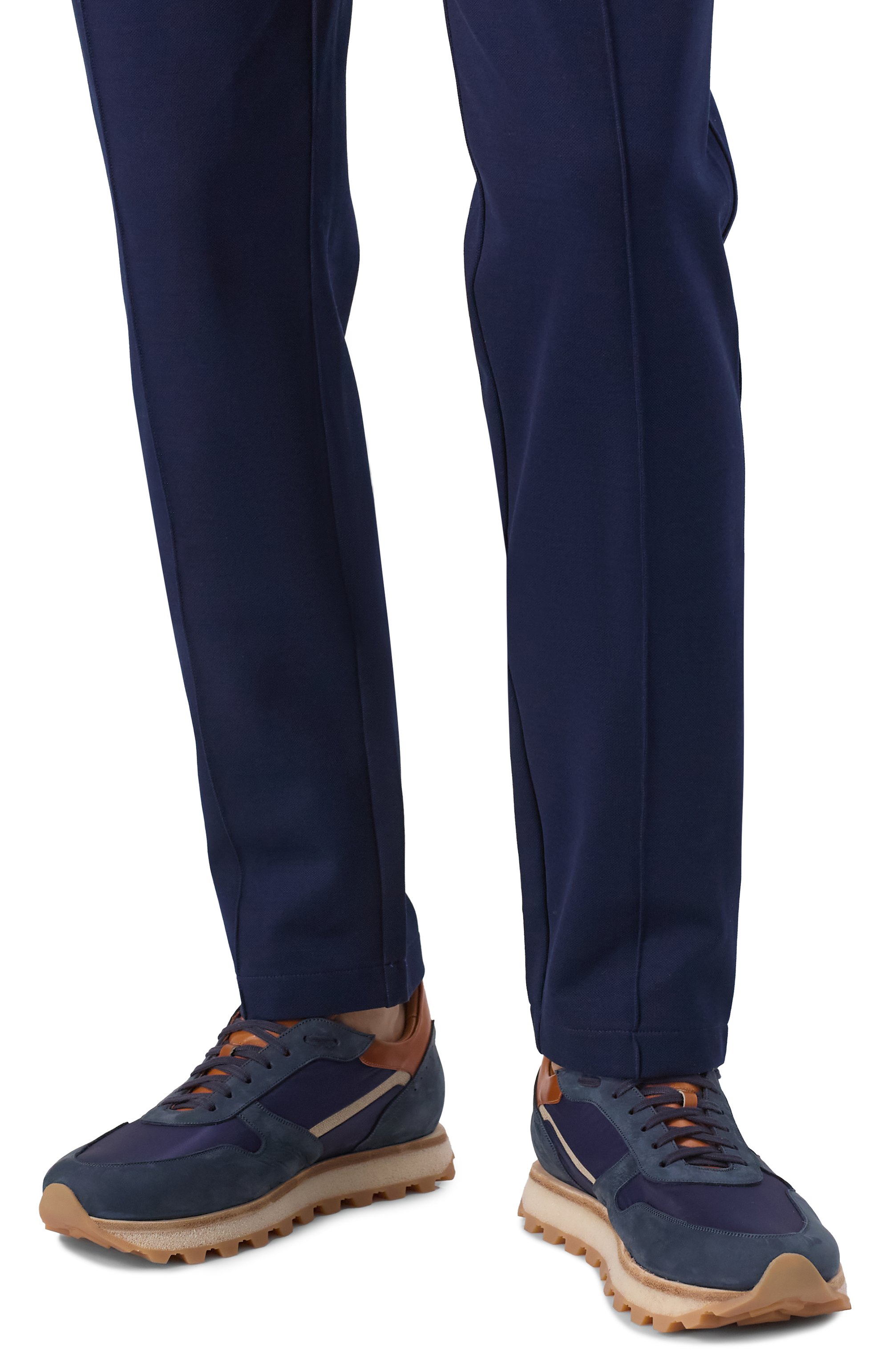 Комбинированные кроссовки orlando W.GIBBS, арт. 0998029/NABUK+TESS, фото 3