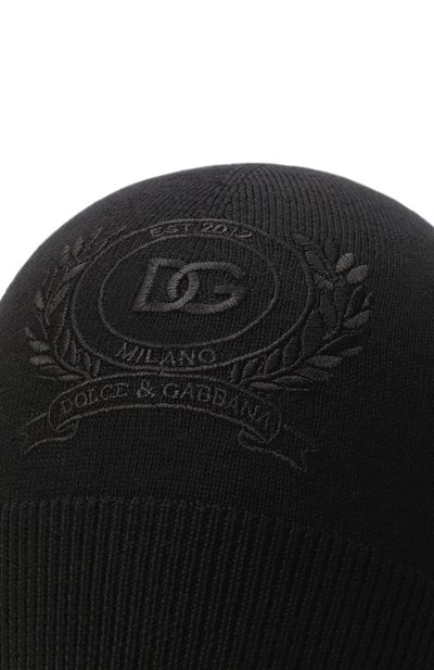 Шерстяная шапка DOLCE & GABBANA, арт. LBKHA7/JDVG4, фото 3