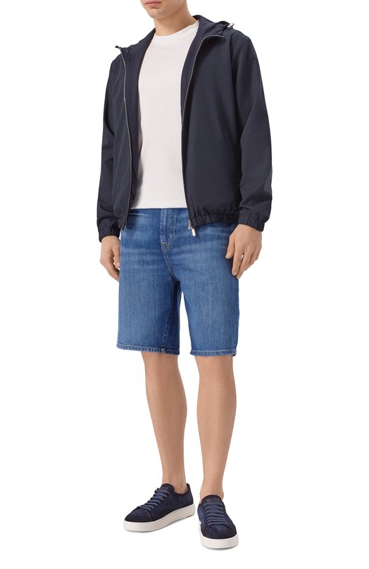 Джинсовые шорты 7 For All Mankind 7TH50A56-1XZ Синий  7TH50A56-1XZ Фото 2