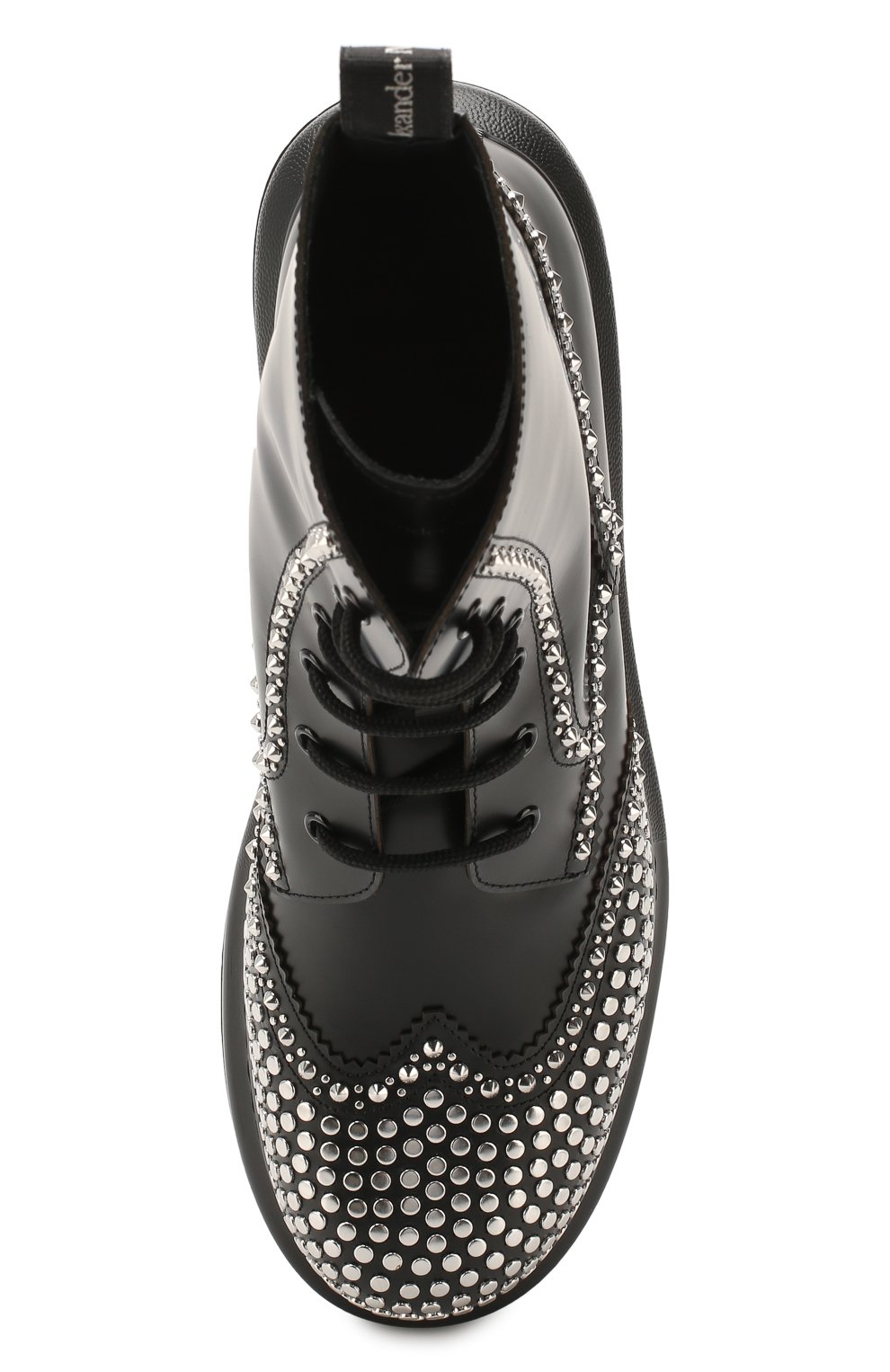 Кожаные ботинки ALEXANDER MCQUEEN, арт. 610808/WHX59, фото 5