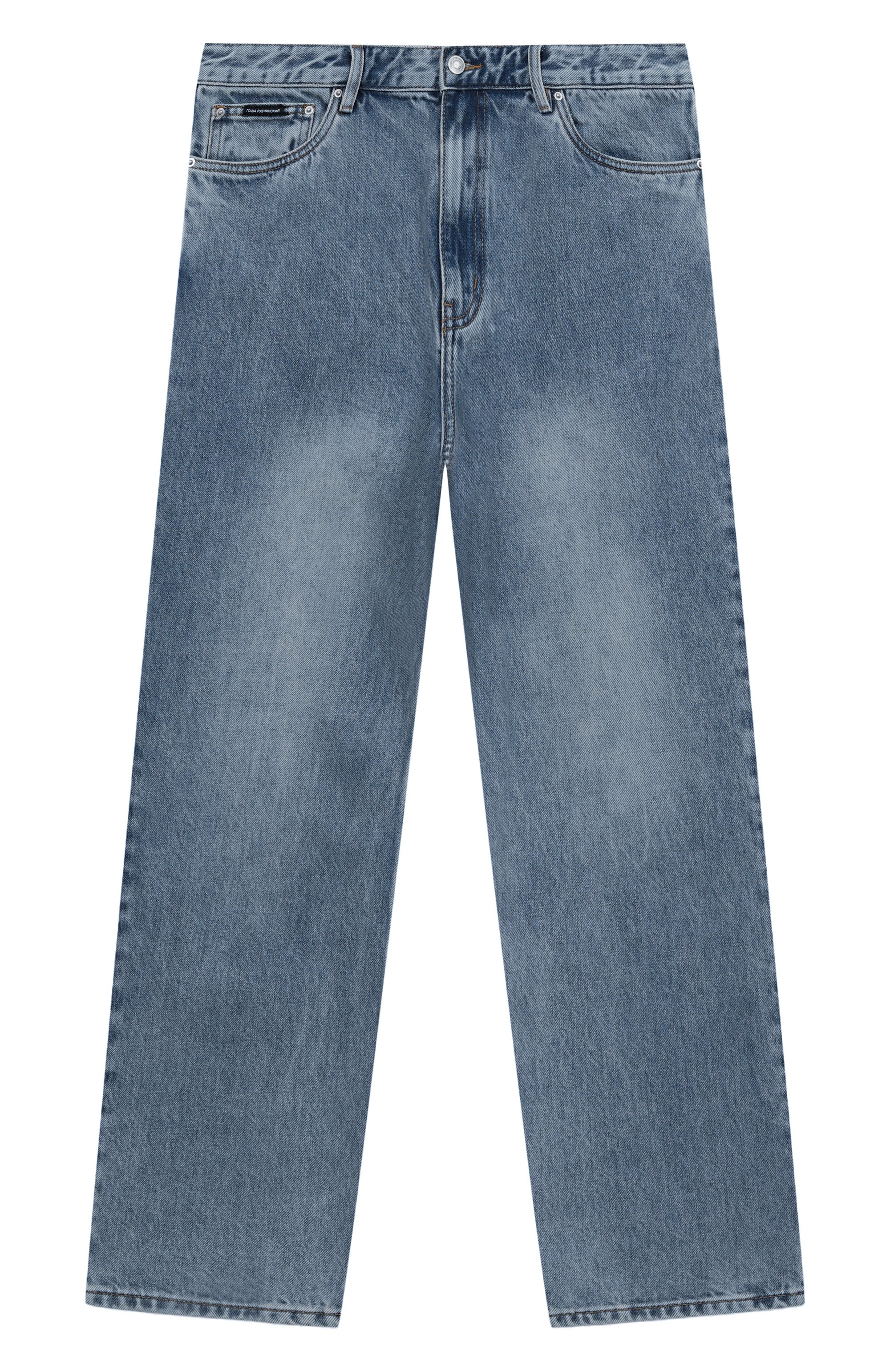 Джинсы ГОША РУБЧИНСКИЙ, арт. JNS_0201_MEDIUM_OVERDYED, фото 1