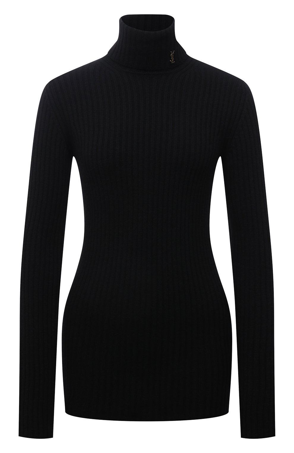 Водолазка из шерсти и кашемира SAINT LAURENT черного цвета по цене 89950 руб., арт. 666098/Y75DM, фото 1 Водолазка из шерсти и кашемира SAINT LAURENT, арт. 666098/Y75DM, фото 1