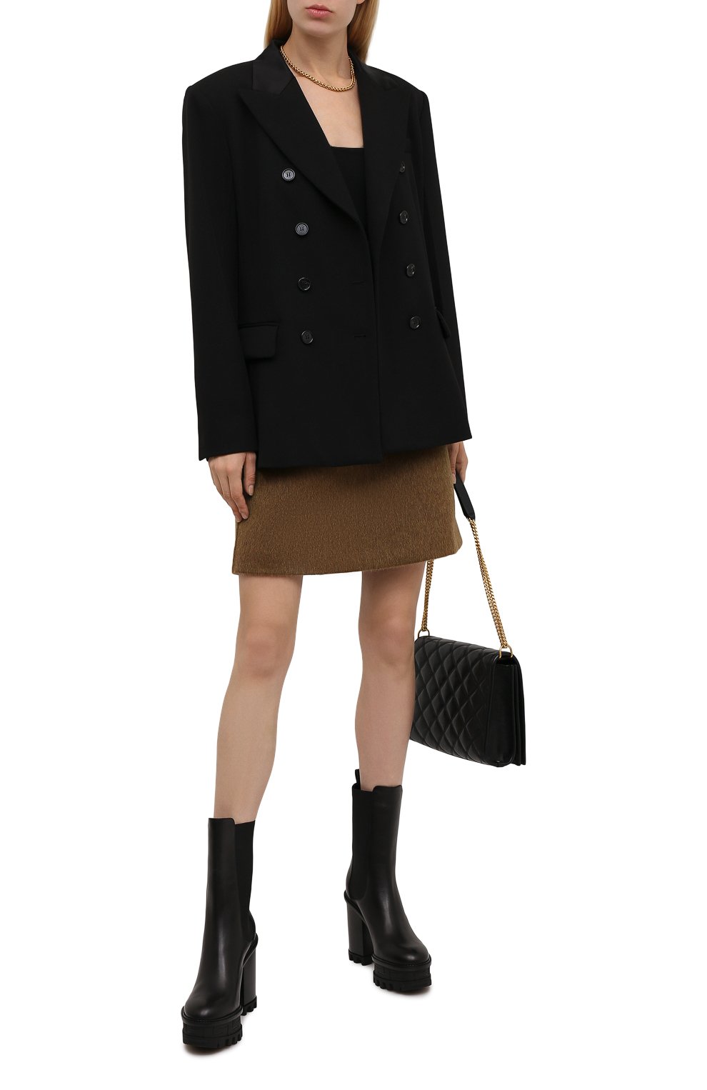 Кожаные ботильоны greca labyrinth VERSACE, арт. DST420Q/DVTA3, фото 2