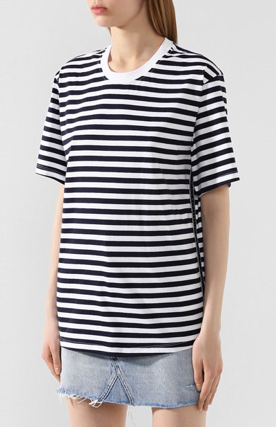 Хлопковая футболка VICTORIA, VICTORIA BECKHAM, арт. 2120JTS000449A, фото 3