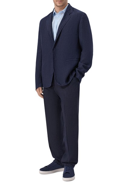 Льняной пиджак INLINUM, арт. JAC0B/TR0PEA, фото 2