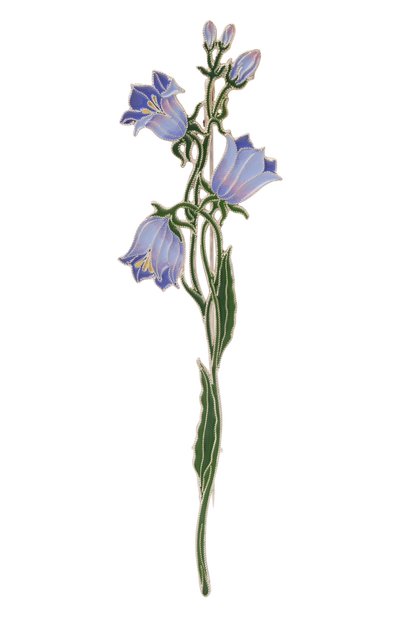 Брошь колокольчик РУССКИЕ САМОЦВЕТЫ, арт. 41467, фото 1